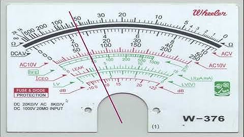MULTIMETER READING II Part 2: DC Voltmeter Reading II