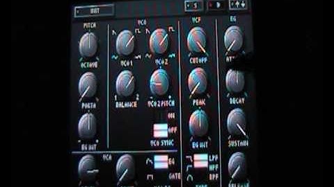 Korg Ds10 - Pulse width oscillator and PWM work around