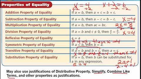 Geometry: Video Lesson: Algebraic Proof