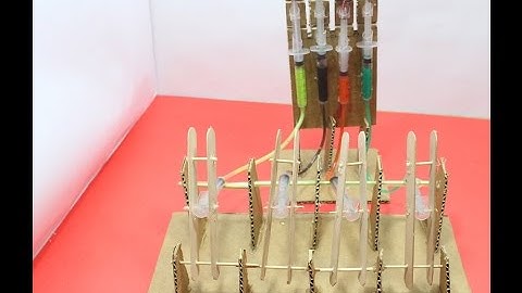 HOW TO MAKE  AMAZING  SYRINGE ROBOTIC HAND DIY