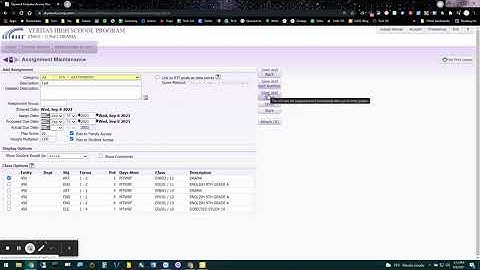 Adding Assignments in Skyward