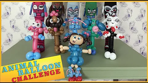 BALLOON ANIMAL CHALLENGE | #MooshWalks