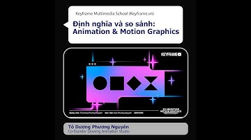Animation là gì? Animation khác gì với Motion Graphic?