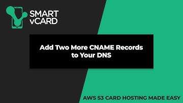 08. Add Two More CNAME Records to Your DNS
