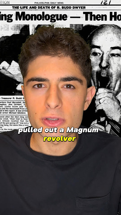 A Shocking Death: When Budd Dwyer Took his Life on Live Television 🤯#storytime #history #tragedy