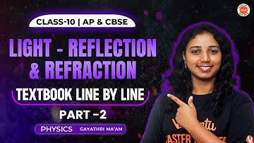 Light - reflection&refraction | part -2 | Class 10 | AP & CBSE | Gayathri Ma