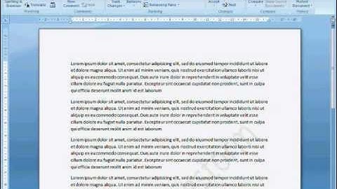 Ultra Short Tutorials: How to make a Word 2007 document Read Only