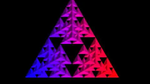 OpenGL: Sierpinski Triangle 3D