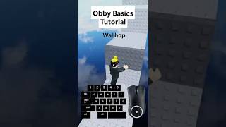 Visual Beginner Obby Tutorial #roblox #tutorial #obby #wallhop