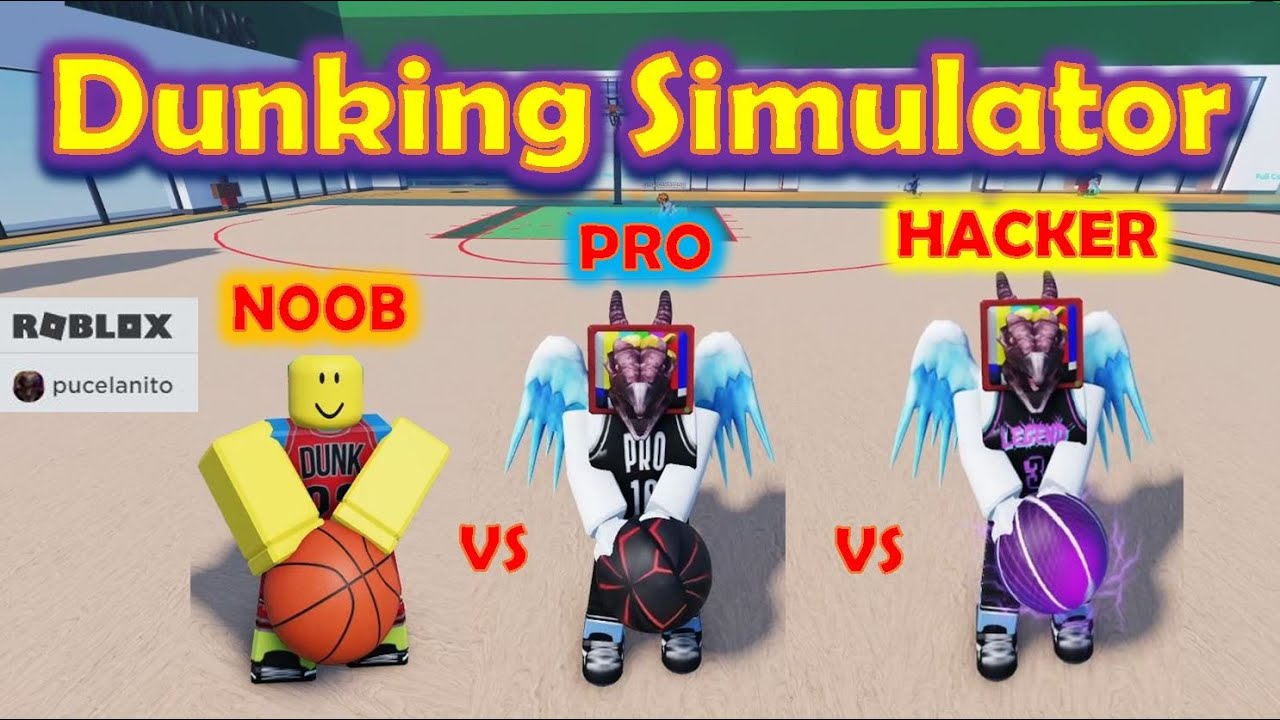 NOOB Vs PRO Vs HACKER Dunkin Simulator ROBLOX ESPA OL 