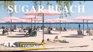Beautiful Sugar Beach in Toronto