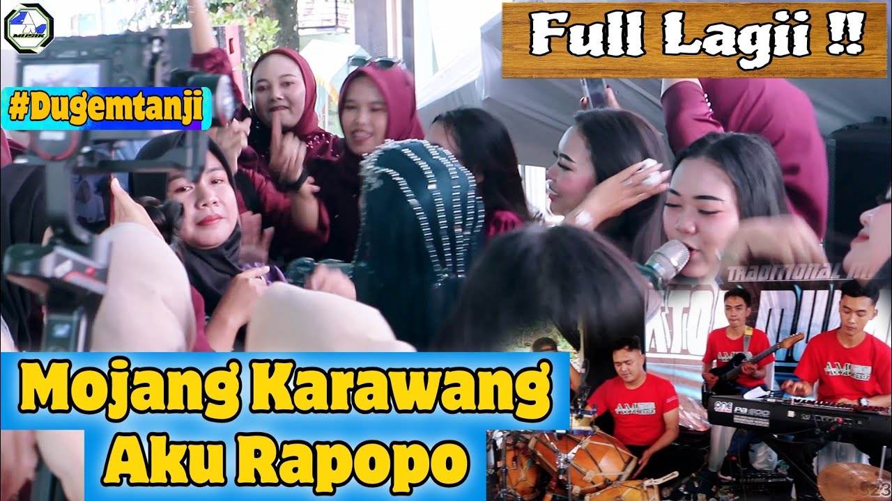 Virall || MOJANG KARAWANG - AKU RAPOPO versi AKTOR MUDA MUSIK voc: All artist