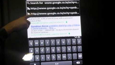 Symbian Anna Features Walk Through Video Part 1
