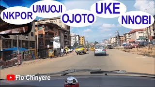 DASHCAM Driving Around Anambra State | Onitsha, Nkpor, Umuoji, Ojoto, | Anambra Roads | Flo Chinyere