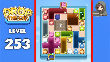 Drop The Cat level 253 solution 