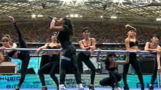 Jess Mauboy   Get em girls Live @ Rugby League Grand Final