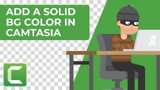 How to Add a Solid Background Color in Camtasia