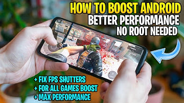 Games Root Booster | Better Performance ! Fix Lag & Hot Fps Drop Fix ( No Root )