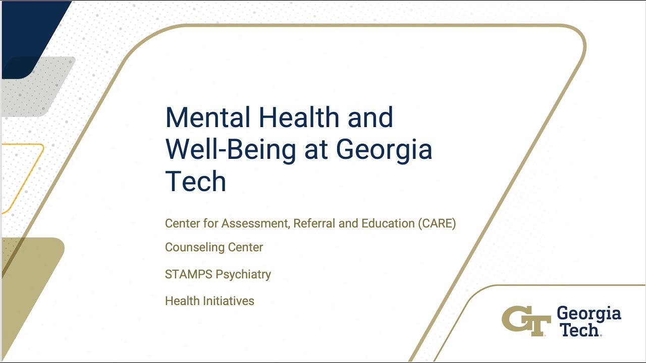 What's Buzzin at Georgia Tech: Supporting Your Student’s Mental Health