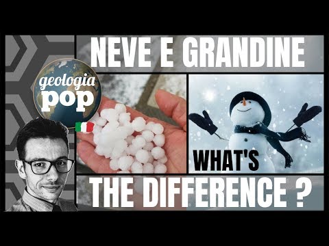 Video: Differenza Tra Nevischio E Grandine