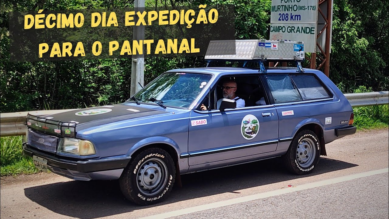 DÉCIMO DIA DA EXPEDIÇÃO ROTA DO ASFALTO NO PANTANAL 