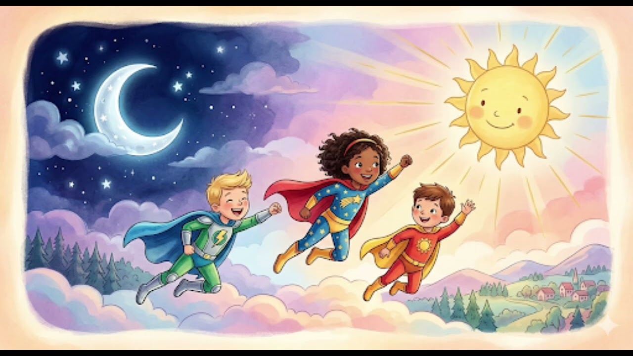  Meditation du soir pour enfant: Et si tu étais un super héros ? 