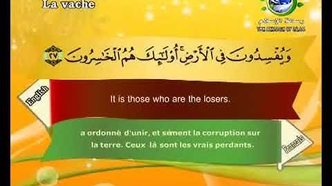 سورة البقرة سعد الغامدي رسالة الأسلام