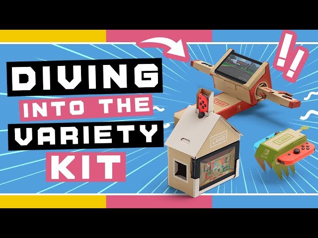 Diving into the Nintendo Labo Variety Kit 