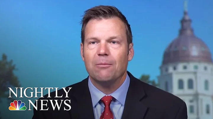 Many States Refusing Donald Trump Admin. Request For Extensive Voter Data | NBC Nightly News