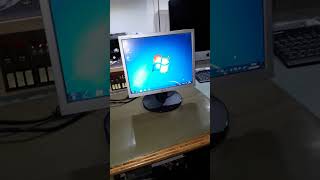 Monitor LG L1552S demonstração