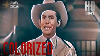 Cold Cold Heart - Hank Williams, Live on the Kate Smith Evening Hour, Colorized/60fps HD
