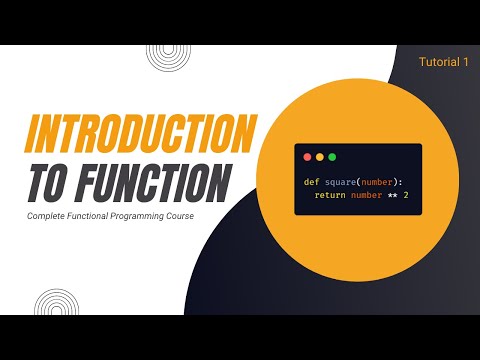 Introduction to Functions | Complete Functional Programming Course in Python | Tutorial 1