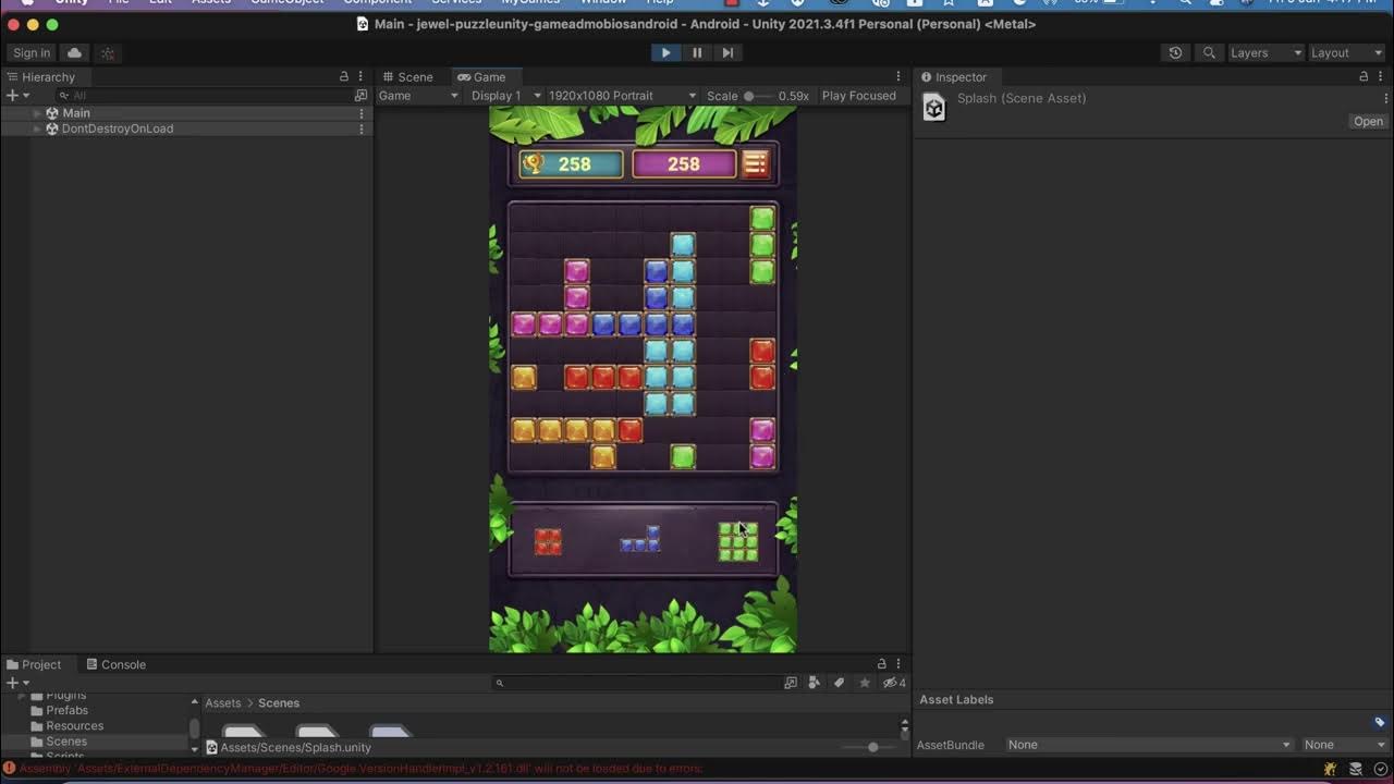 block blast unity source code - YouTube
