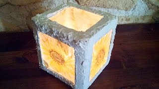 How To Make A Decoupage Lantern - DIY Home Tutorial - Guidecentral
