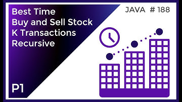 Coding Technical Interview - Best Time to Buy and Sell Stock IV Recursive