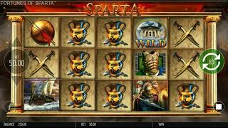 Fortunes of Sparta 97.04% RTP by Blueprint Gaming Slots- Big Win screenshot 1