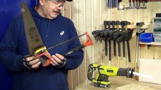 видео: Сабельная пила - область применения. Сабельная пила Ryobi RRS1801M картинка: Сабельная пила - область применения. Сабельная пила Ryobi RRS1801M