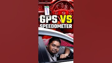 GPS Vs Speedometer 🛰️ #cars24