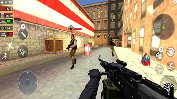 FPS Shooter Commando - FPS Shooting Games - Android GamePlay #2