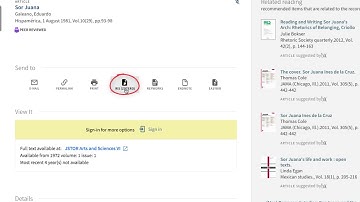 Using OneSearch to find information on my topic