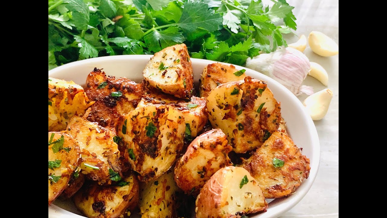 Parmesan Roasted Potatoes/ How to make perfect roast potatoes - YouTube