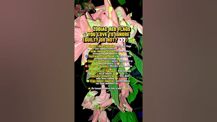 ✨ ZODIAC RED FLAGS YOU LOVE TO IGNORE ( GUILTY OR NOT?👀)✨ #shorts #zodiac #zodiacsigns