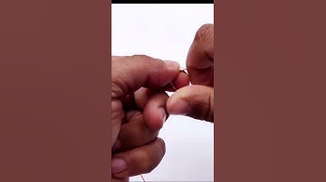 Buộc lưỡi câu cá cực đơn giản (p13 ) #shorts