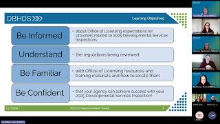 2025 DD Inspections Kickoff Training