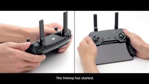 How to Link DJI Mavic Air to the Remote Controller