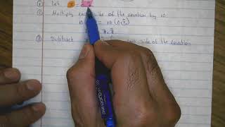 writing 0.777...as a fraction