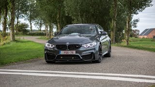 BMW M4 F82 with M Performance Exhaust - LOUD Revs & Accelerations !