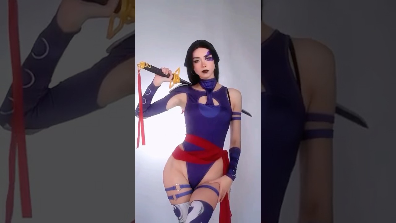 Psylocke #anime #game #fyp #psylocke #swimsuit #costume #cos #cosplay #cosplayer #girl #cosplaygirl