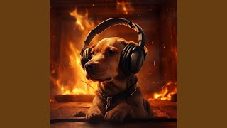 Playful Fire Dog Rhythms