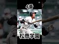 高校野球強豪で打線組んでみた（長野編・2025年ver.）